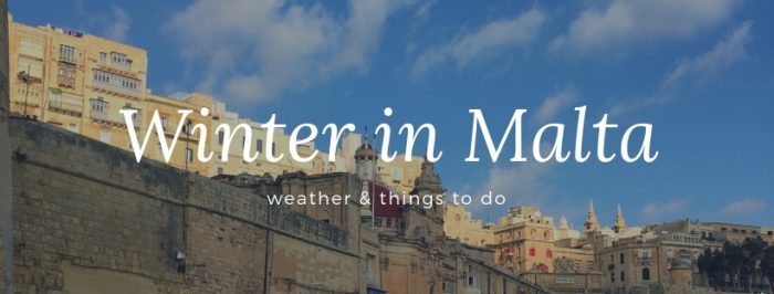 Winter in Malta